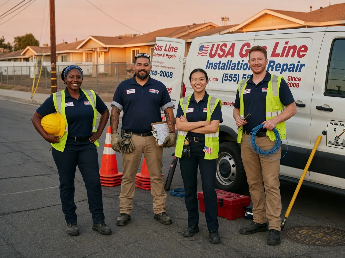 Gas Line Installation company in Barton, MD